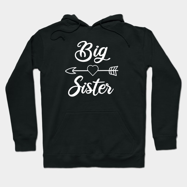 Cute Big Sister Hoodie by Lulaggio